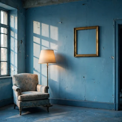 Shadows of Blue: Cinematic Melancholy and Interior Spaces in Architectural Design