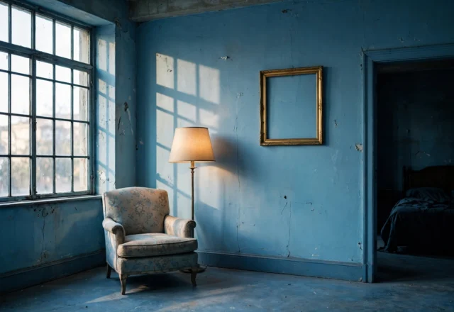 Shadows of Blue: Cinematic Melancholy and Interior Spaces in Architectural Design