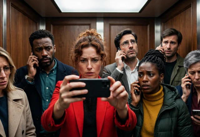 The Digital Pod: Hyper-Connectivity, Smartphones, and Isolation in Vertical Transit
