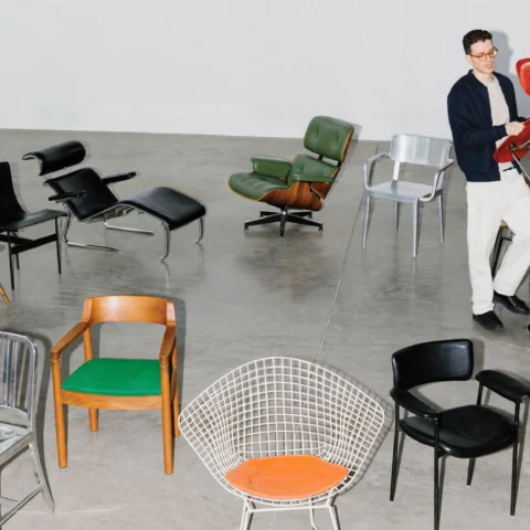 Icons of Seating: Mid-Century Masterpieces, Chair Curation, and Spatial Form