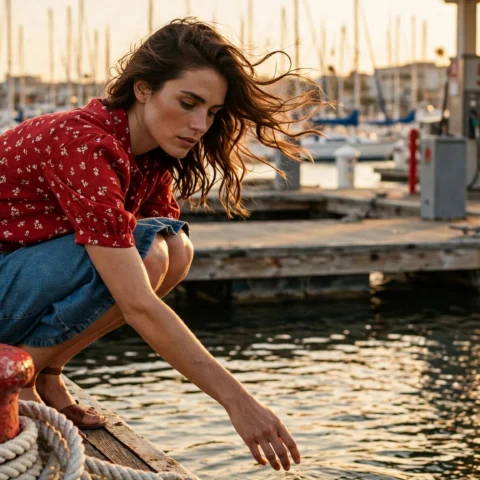 Golden Hours by the Marina: Reflections on Calm Waters and Slow Living