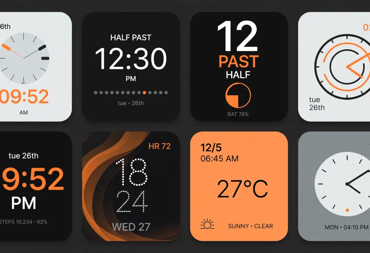 Chronicles of Simplicity: Minimalist Smartwatch UI and Interface Design