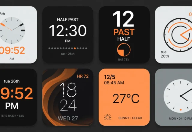 Chronicles of Simplicity: Minimalist Smartwatch UI and Interface Design