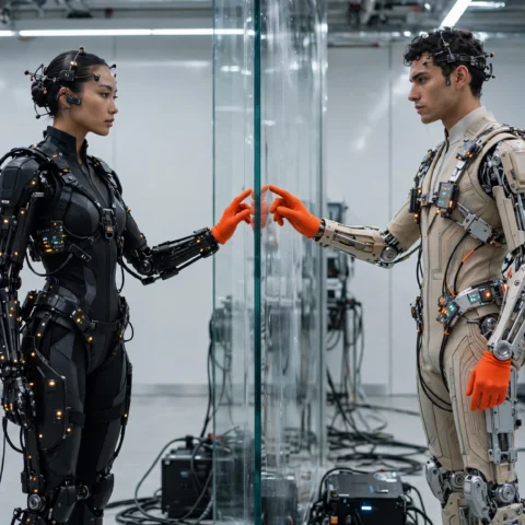 Neural Bridges: Exoskeletons, Human-Machine Interfaces, and Cybernetic Futures