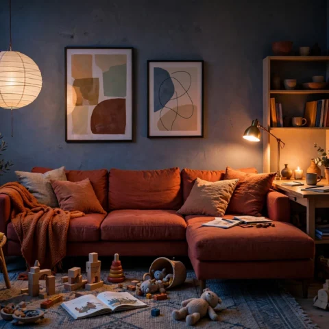 Twilight Comfort: Atmospheric Lighting and Slow Living in Cozily Curated Spaces