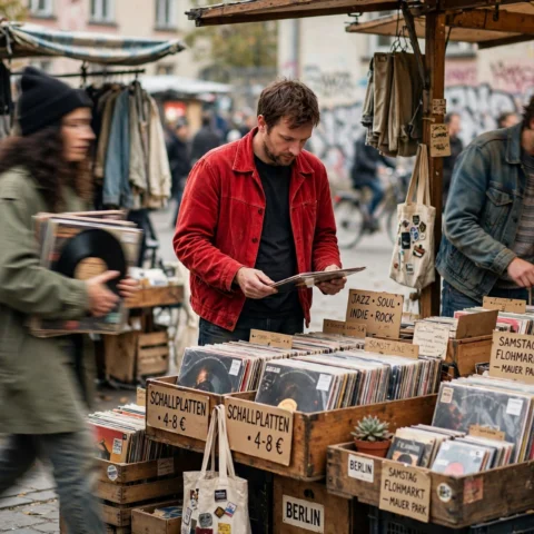 The Analog Soul of the Flea Market